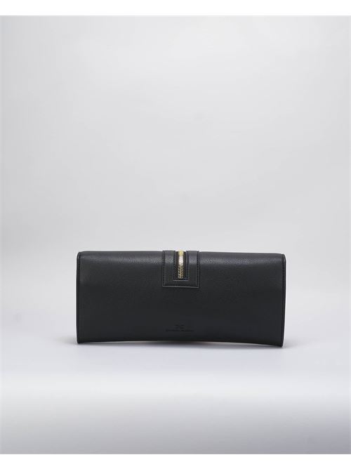 Baguette bag in leather effect material with zip Elisabetta Franchi ELISABETTA FRANCHI | Bag | BS74A47E2110